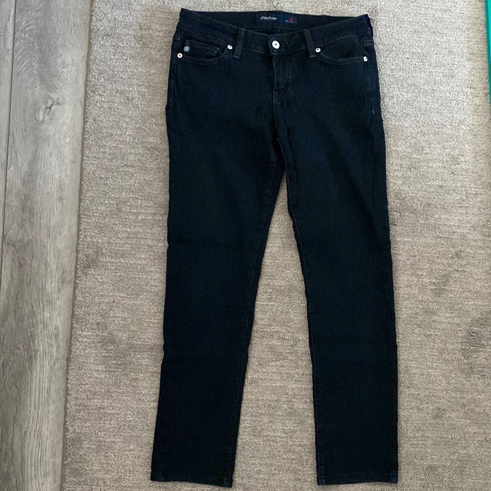 Just USA Black Skinny Size 9 Jeans